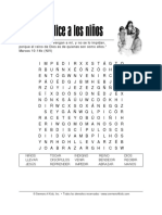 Let The Children Come Esp Wordsearch