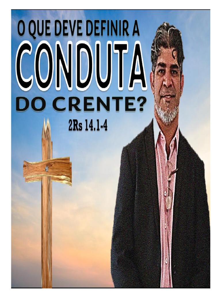 O que deve definir a conduta do crente | PDF | Pecado | Bíblia