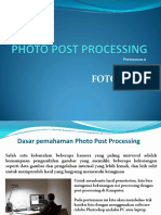 Pertemuan 11 - PHOTO POST PROCESSING