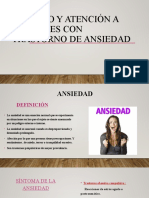 Cuidado Y Atención A Pacientes Con Trastorno de Ansiedad