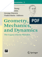 Geometry, Mechanics, and Dynamics: Dong Eui Chang Darryl D. Holm George Patrick Tudor Ratiu Editors