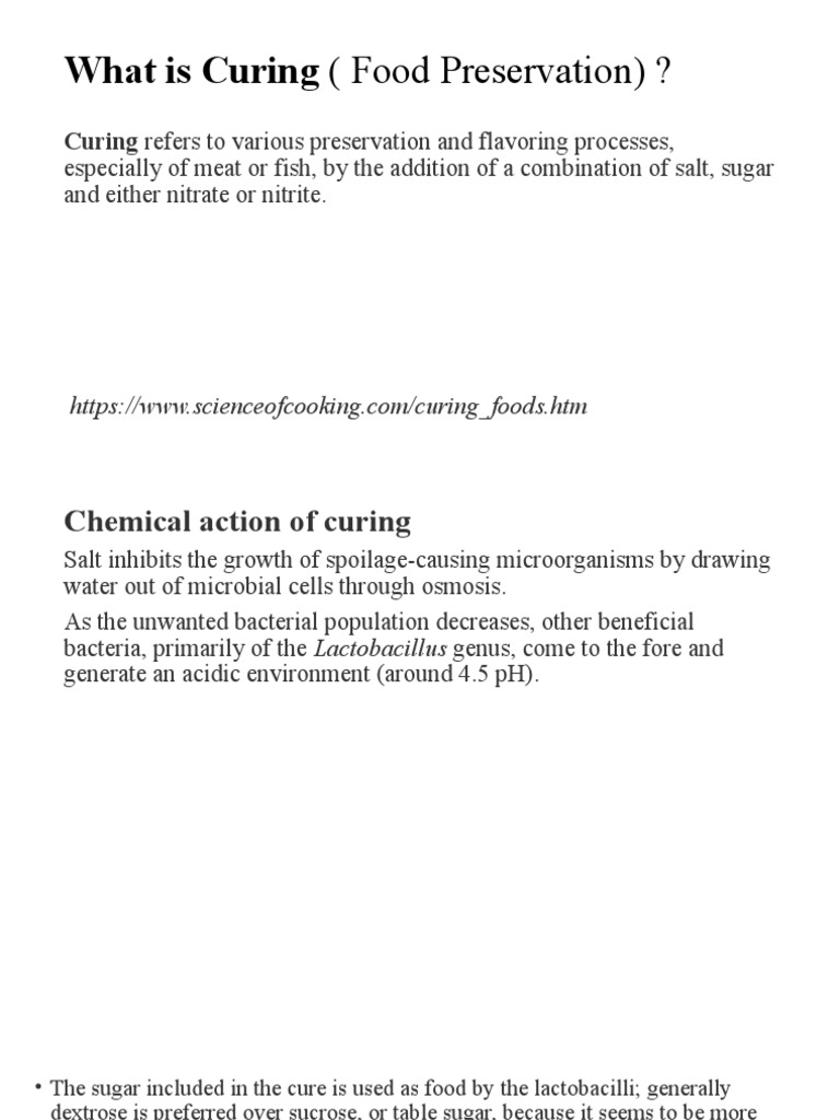 what-is-curing-food-preservation-curing-refers-to-various