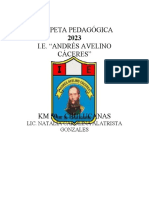 Carpeta Pedagógica