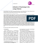 The Role and Contribution of Psychology Inthe Navigation of Oncology Patients