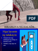 Hirarkiya NG Pagpapahalaga - Edited