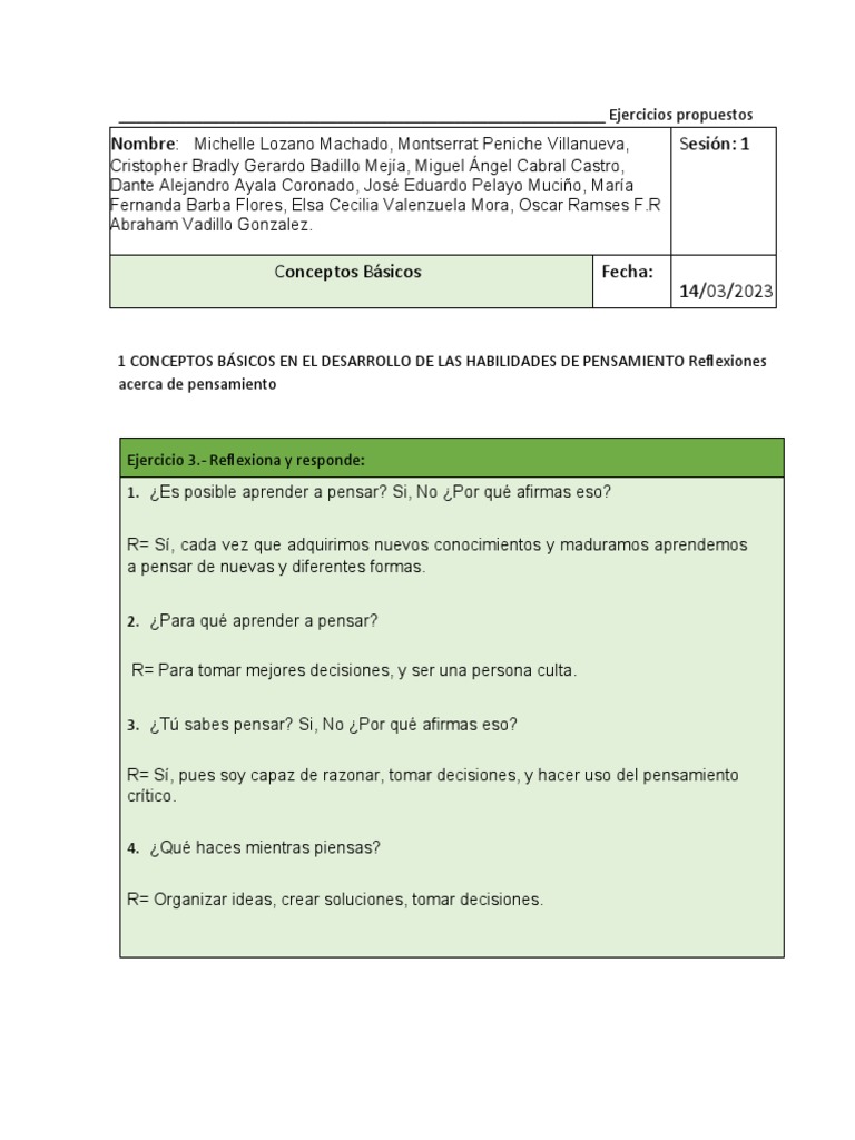 Actividad 2 - Ejercicio 1 | PDF