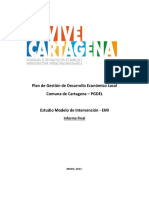 Plan de Gestión de Desarrollo Económico Local Comuna de Cartagena - PGDEL