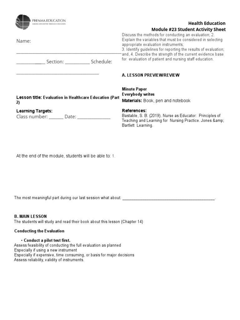 He Sas 23 Pdf Evaluation Data