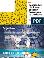 Densidad de Líquidos y Sólidos y Conversión de Unidades: Juan Parrado Jaime Martin Sebastián Franco
