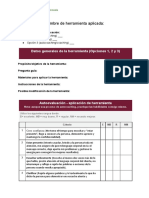 Guía de Reflexión - Aplicación de Herramientas