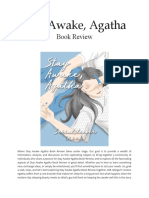 Stay Awake, Agatha: Book Review
