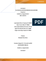 Ejemplo de Evaluación de Riesgos de Auditoría