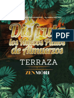 Carta Terraza Zenmori