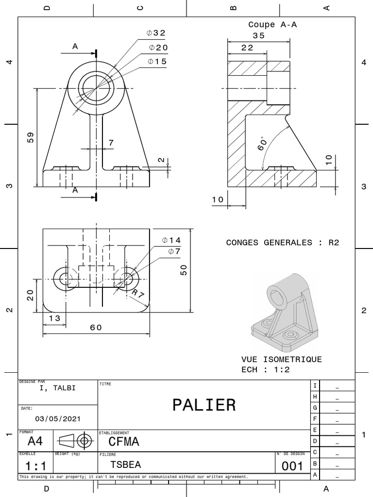 Technical Drawing Specifications A4 | PDF