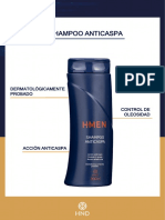 H-Men Shampoo Anticaspa: Dermatológicamente Probado
