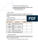 ESPECIFICACIONES TÉCNICAS Instalación AACC 24KBTU