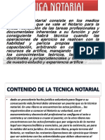 Tecnica Notarial