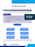 Ind As 7: Statement of Cash Flows: Key Points