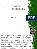 Economia Del Manejo de Bosques