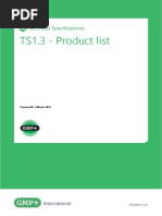 GMP+ TS 1.3 Product List (Ver 01.03.2021)