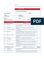 Datos Generales: Instrucciones: Asigne Un Valor de 0 A 5 Según Corresponda, o N/A Si No Aplica Al Caso