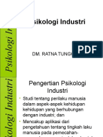 Psikologi Industri: Dm. Ratna Tungga Dewa