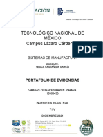 Portafolio de evidencias Karen Vargas Ingeniería Industrial Tecnológico Lázaro Cárdenas