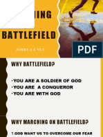 Marching ON Battlefield: Joshua 6 NLT