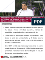Líneas Del Presidente Nicolás Maduro 11MAR2023