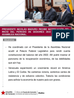 Líneas Del Presidente Nicolás Maduro 09ENE2023