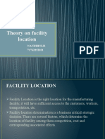 Theory On Facility Location