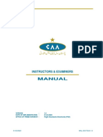 Manual: Instructors & Examiners