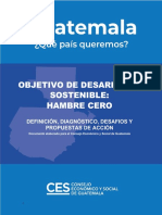 Objetivo de Desarrollo Sostenible: Hambre Cero: Definición, Diagnóstico, Desafios Y Propuestas de Acción