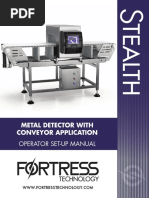 Mettler Toledo Profile Adv Metal Detector Manual | PDF | Verification ...