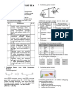 Latihan Soal PSSP IPA Kelas 9 Paket 4