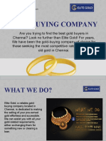 Gold Buying Company in Chennai
