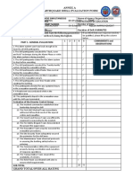 NSED Evaluation Form