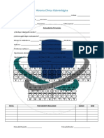 Historia Clínica Odontológica: Antecedentes Personales
