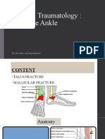 Regional Traumatology: The Ankle: by Niroshni and Rajalakshmi