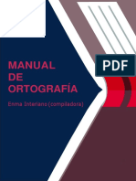 Manual DE Ortografía: Enma Interiano (Compiladora)