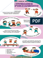 Infografía Actividades para El Día Del Niño Ilustrada Cyan Amarillo Rojo