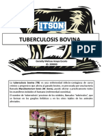 Tuberculosis Bovina: Geraldy Melissa Anaya Escoto ID: 209040