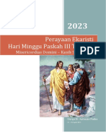 Hari Minggu Paskah III - Misericordia Domini - Tahun A 2023