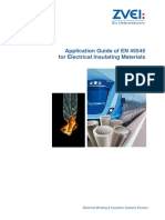 Application Guide of EN 45545 For Electrical Insulating Materials
