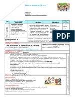 MIÉRCOLES 22 DE MARZO P.S "Dialogamos Sobre Nuestras Normas de Convivencia y Responsabilidades."