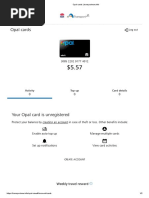 Opal Cards: Protect Your Balance by Creating An Account in Case of Theft or Loss. Other Benefits Include