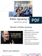 Public Speaking Skills