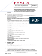 BMS-0000005 Rev 6 Packaging Requirement