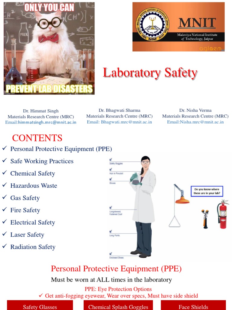 MRC Safety PDF Radiation Protection Personal Protective Equipment