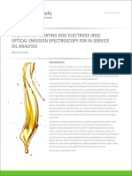 White Paper Overview of Rotating Disc Electrode (RDE) Optical Emission Spectroscopy For In-Service Oil Analysis14